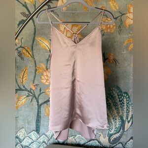 NWT SPANX V-Neck Racerback Cami in Paradise Sand Large